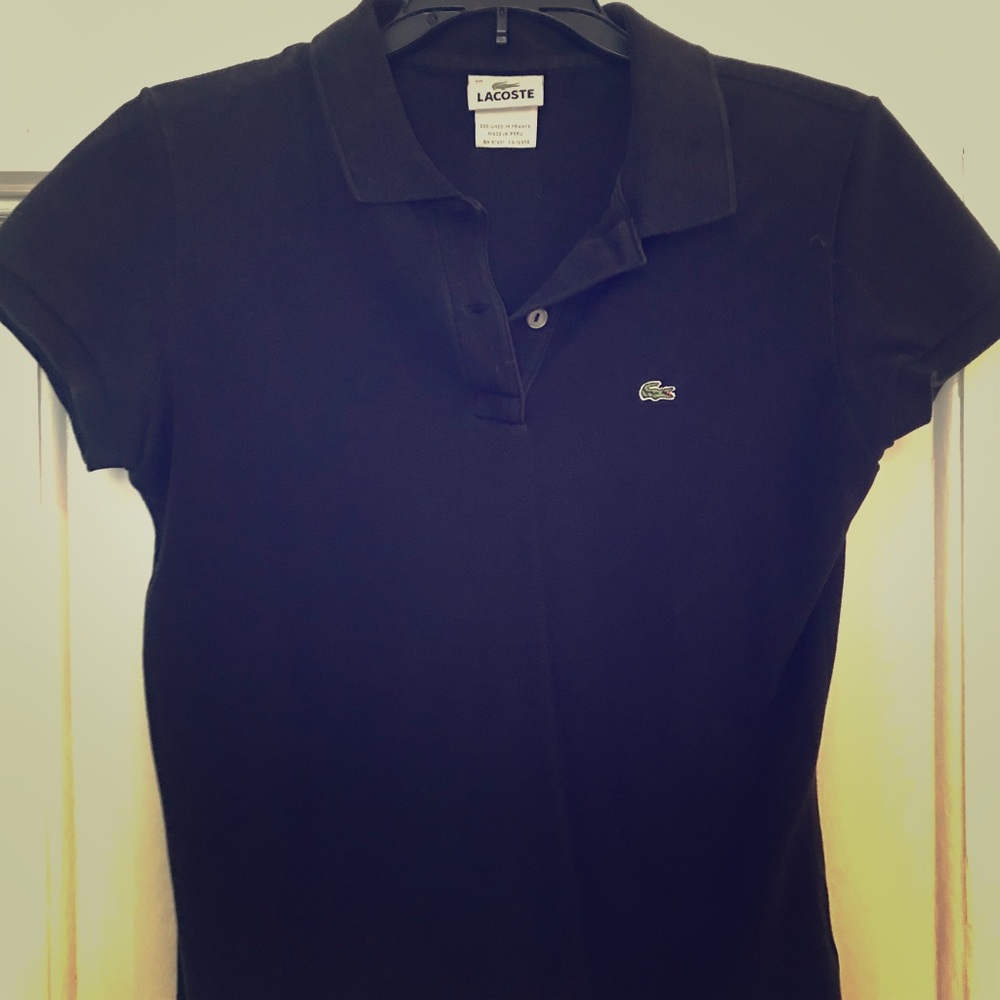 Lacoste Women’s black polo 40